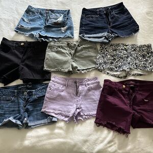 Denim shorts lot